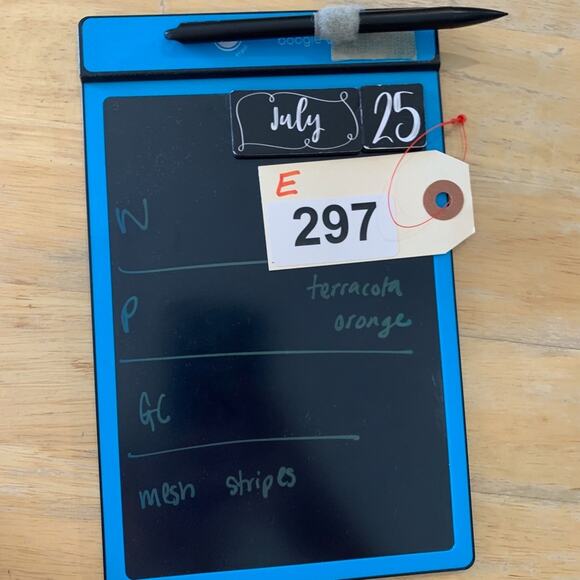 Athleta Tank Top Womens XS Terracotta Orange Mesh Panel Stripe Chi Racerback - Picture 13 of 14